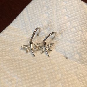 Betsy Johnson dragonfly earring